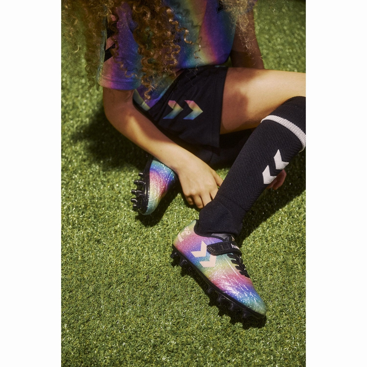 Hummel Pink-A-Boo Top Star F.G. Jr Football Boots Cushioned insoles