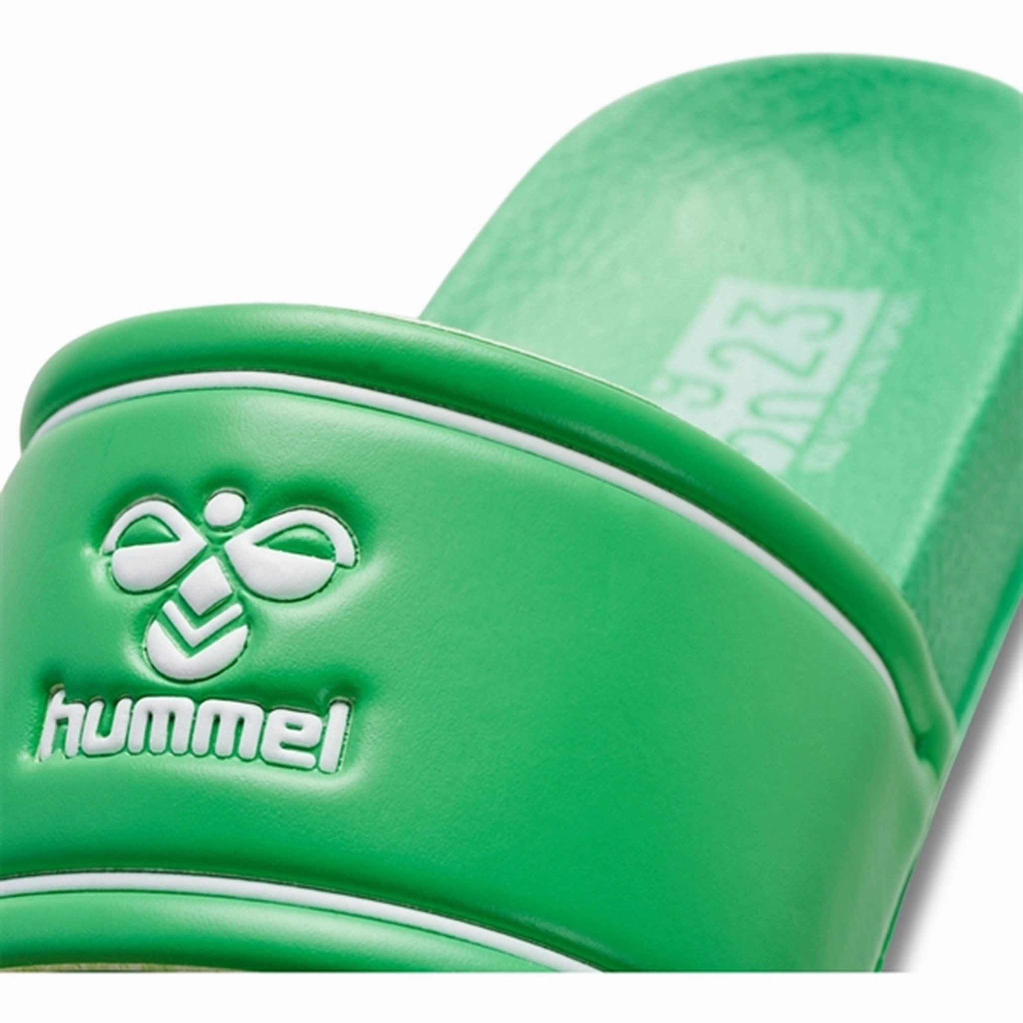 Hummel Pool Slide JR Sandal Absinthe Green Plain shoes