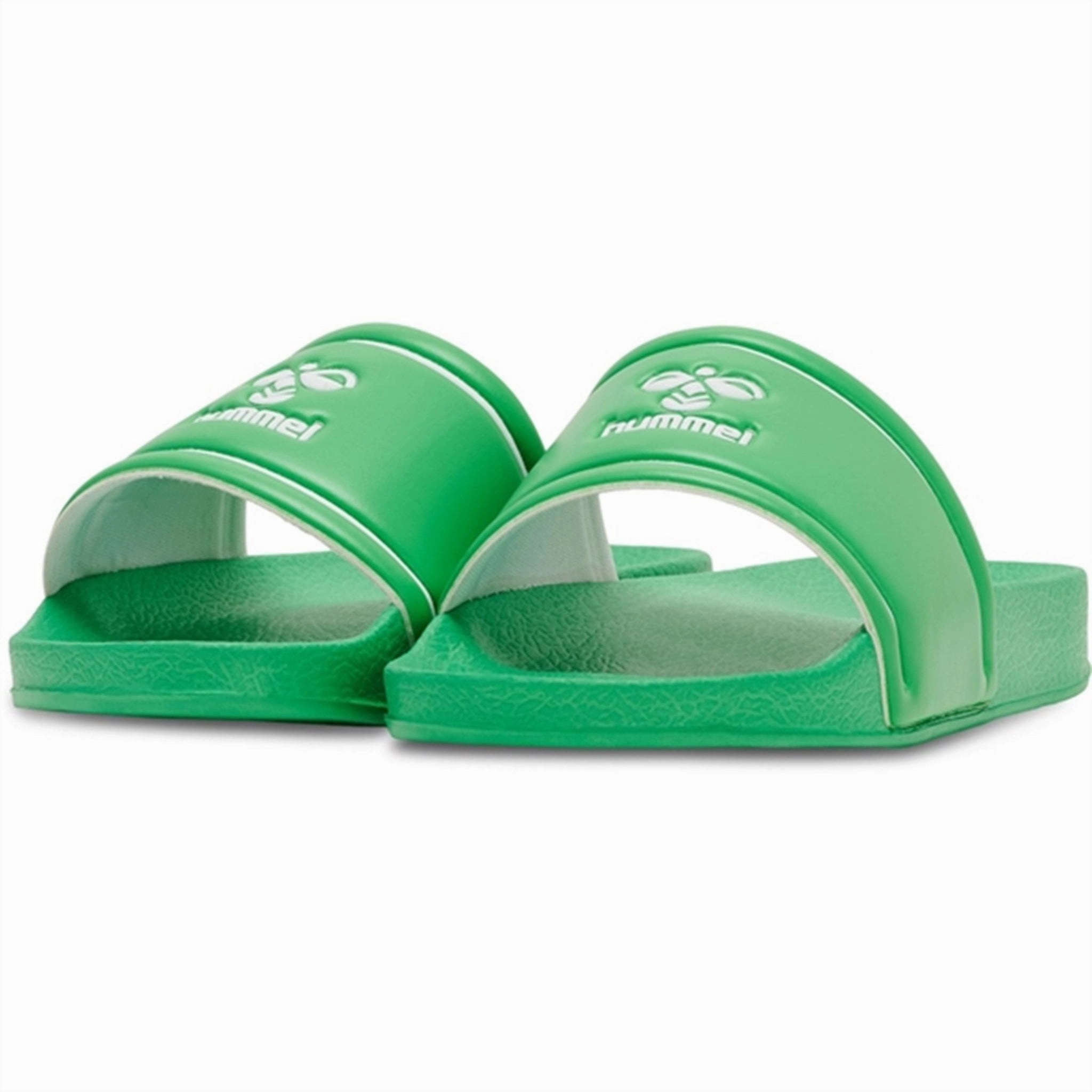 Hummel Pool Slide JR Sandal Absinthe Green Plain shoes