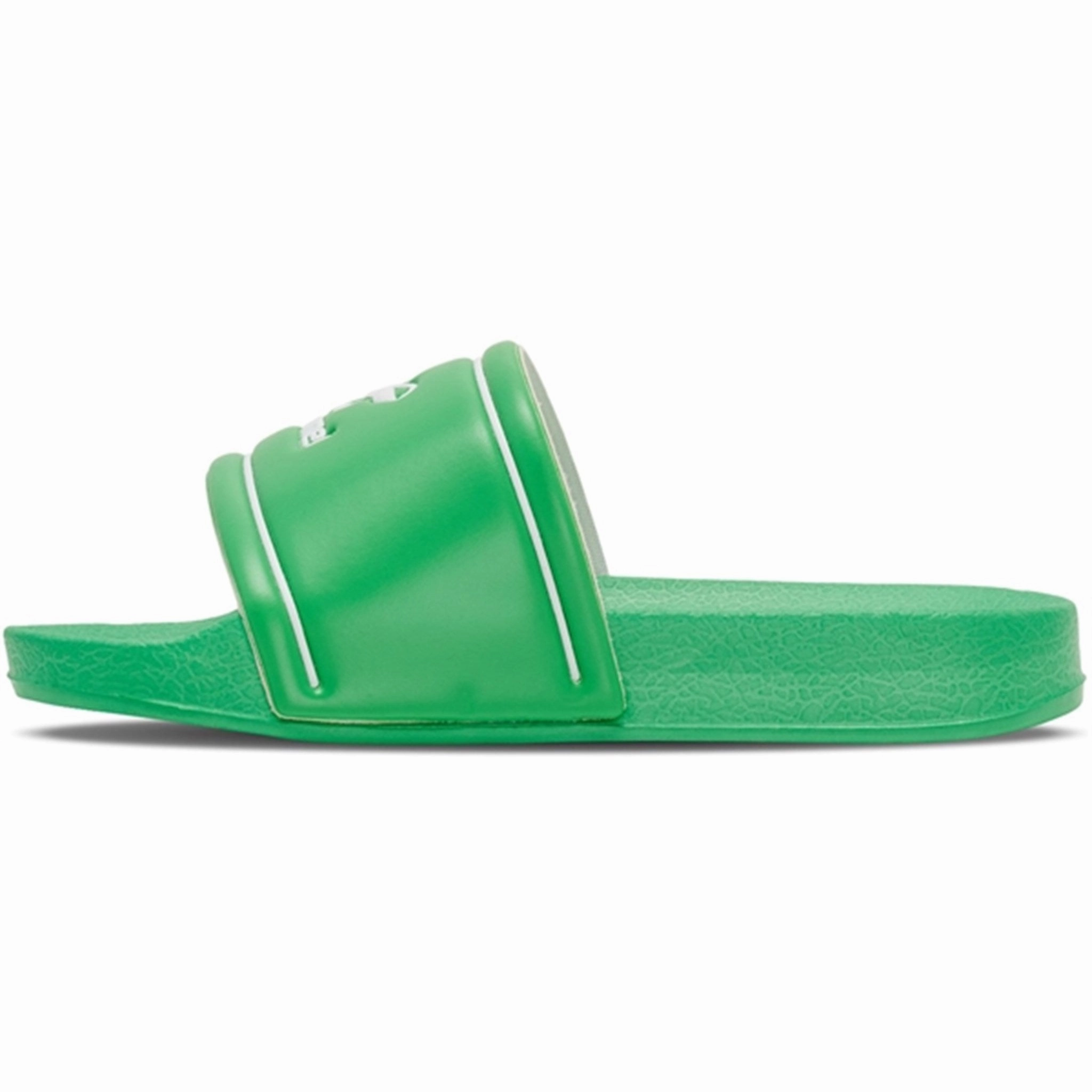 Hummel Pool Slide JR Sandal Absinthe Green Plain shoes