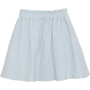 Huttelihut Muslin Celestial Blue Skirt Fitted Velvet