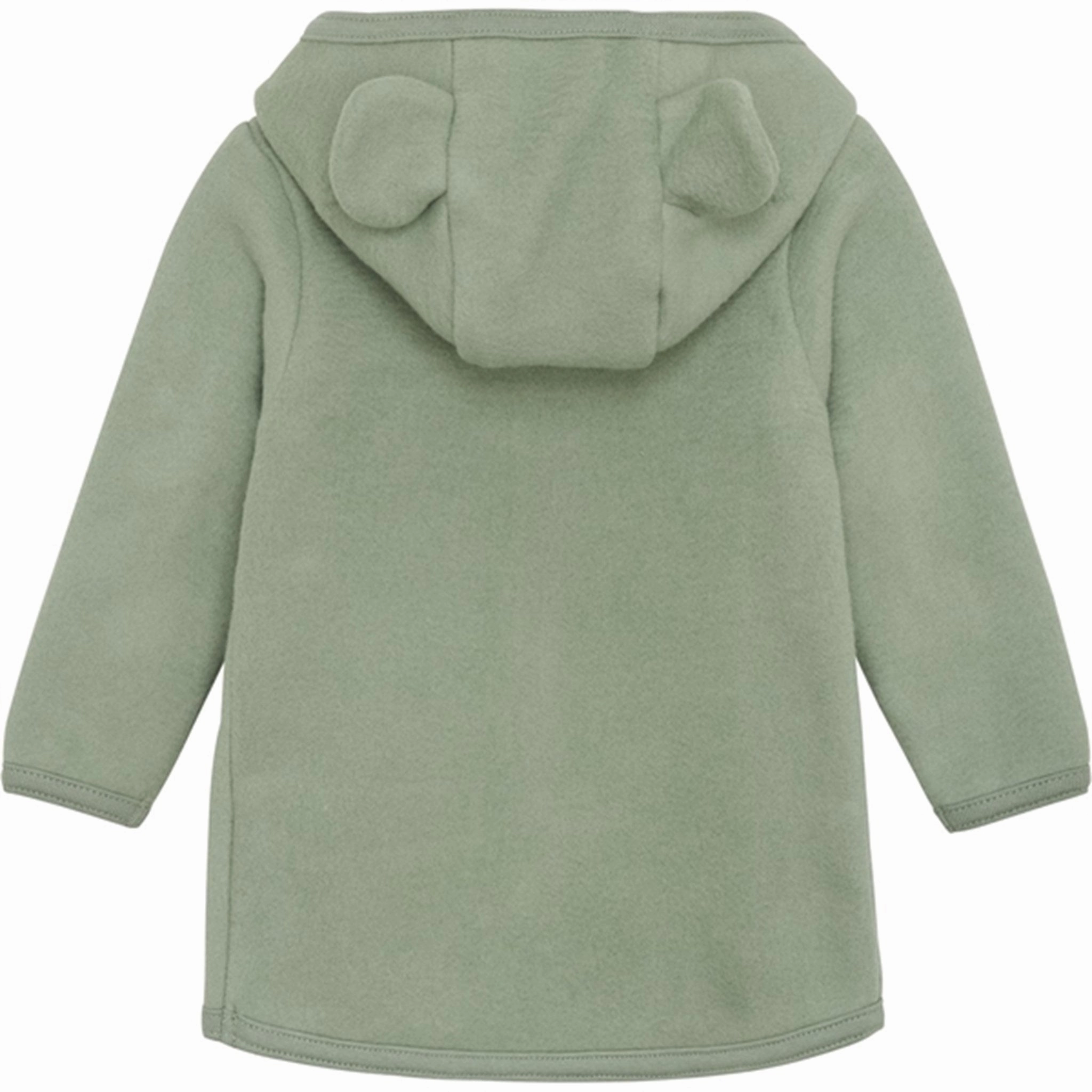 Huttelihut Jacket Ears Cotton Fleece Sea Spray Luxury