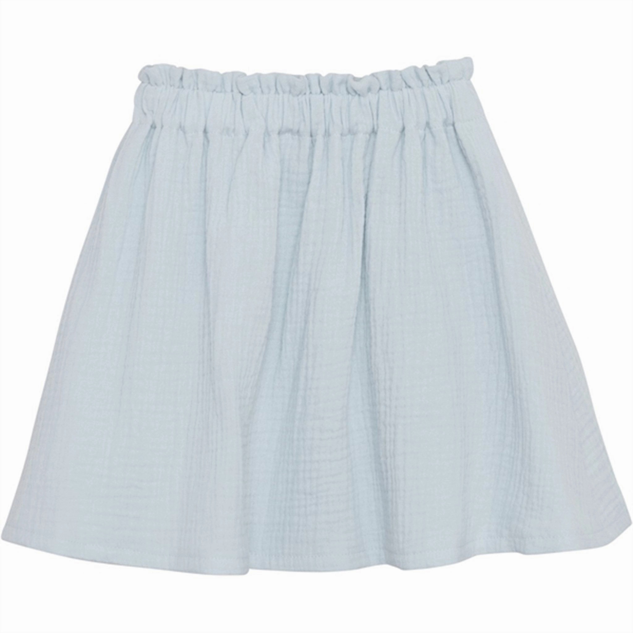 Huttelihut Muslin Celestial Blue Skirt Fitted Velvet