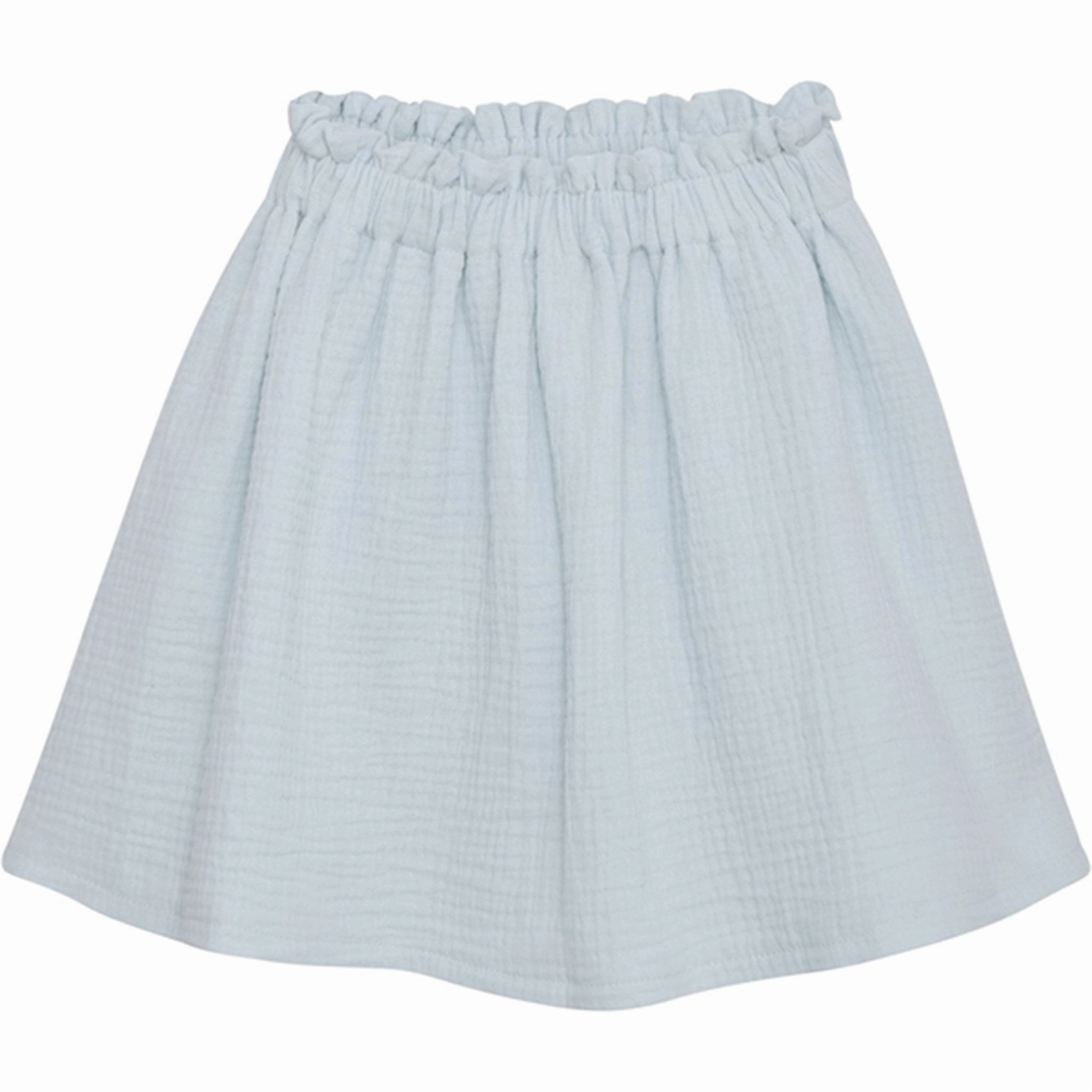 Huttelihut Muslin Celestial Blue Skirt Fitted
