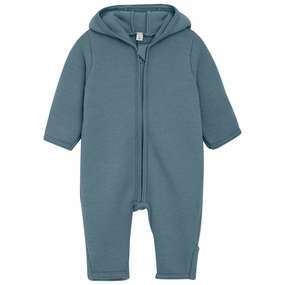 Huttelihut Stormy Weather Pram Suit Ears Wool Fleece Fleece Polished
