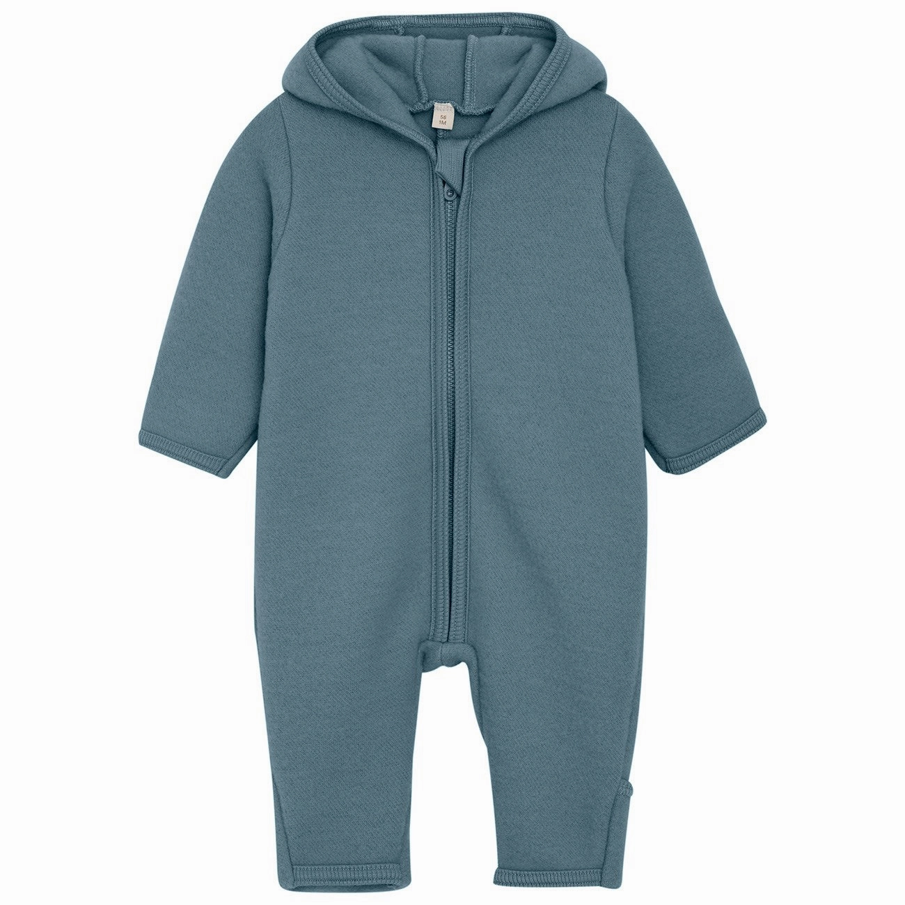 Huttelihut Stormy Weather Pram Suit Ears Wool Fleece Fleece Polished