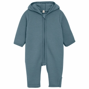 Huttelihut Stormy Weather Pram Suit Ears Wool Fleece Superior Oversized