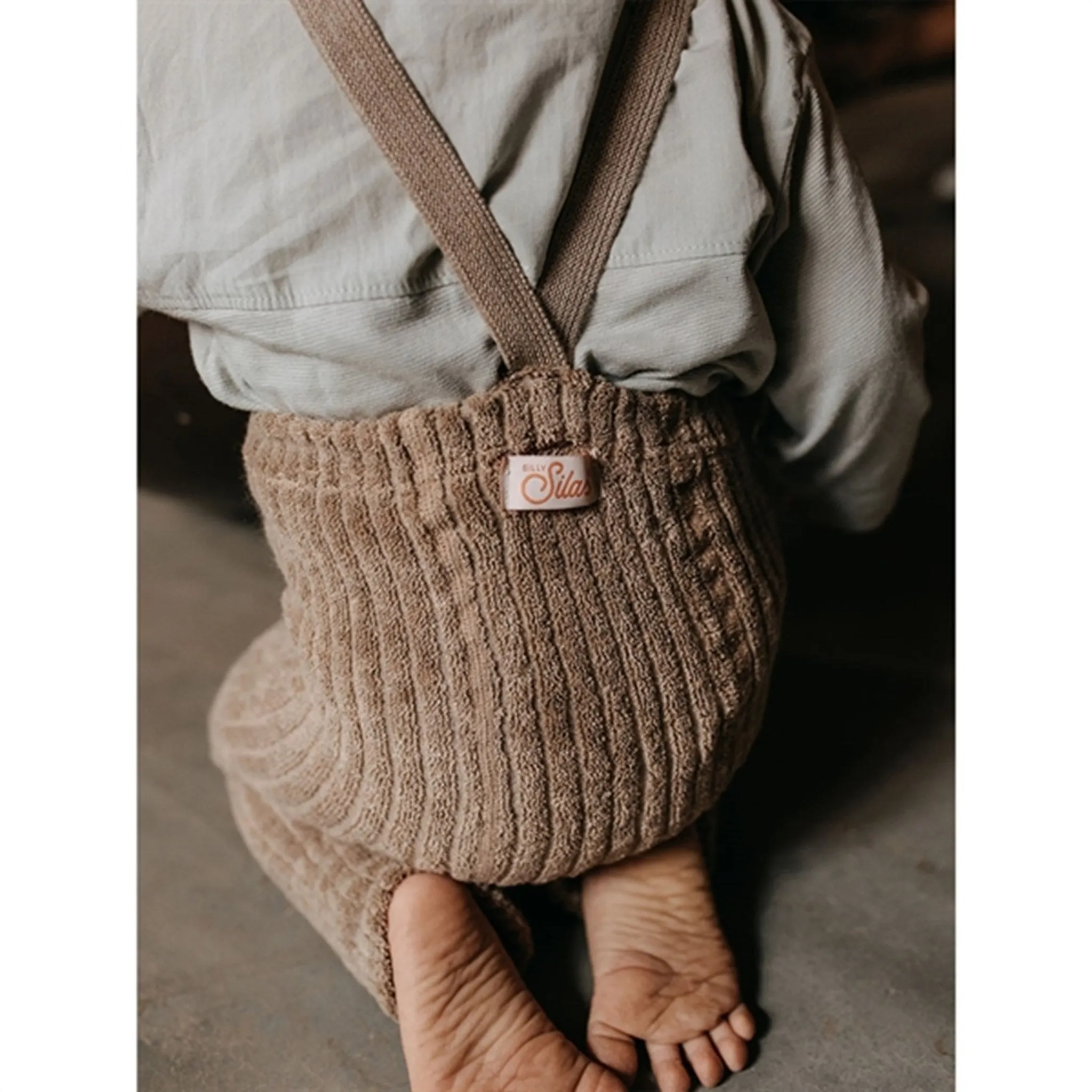 Iconic Silly Silas Granny Teddy Footless Tights Peanut Blend