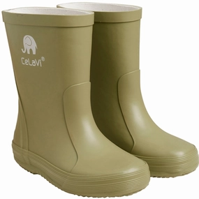Iconic Brand CeLaVi Wellies New Basic Boot Khaki Elegant
