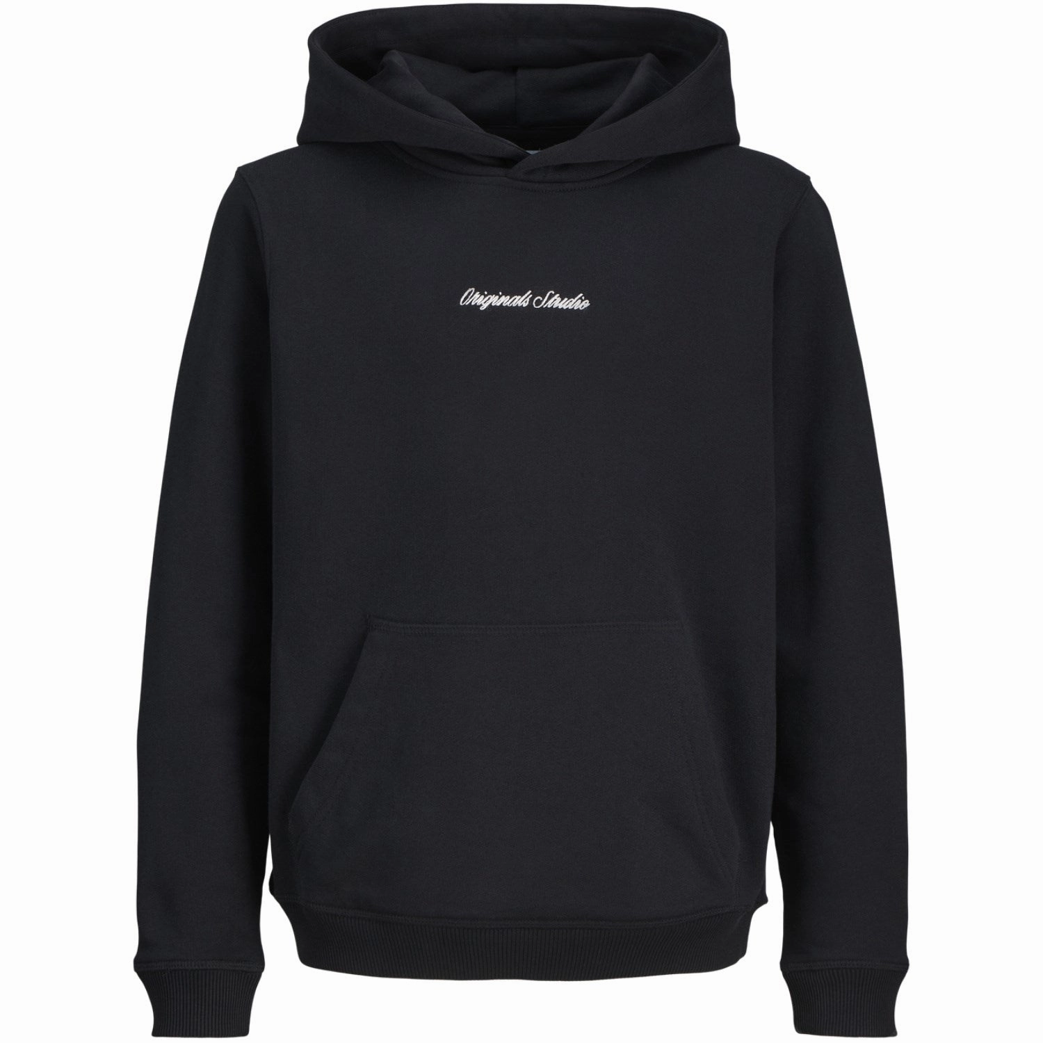 Jack & Jones Junior Black Jornorrebro Emb Sweat Hood Noos Jnr Classic Sumptuous