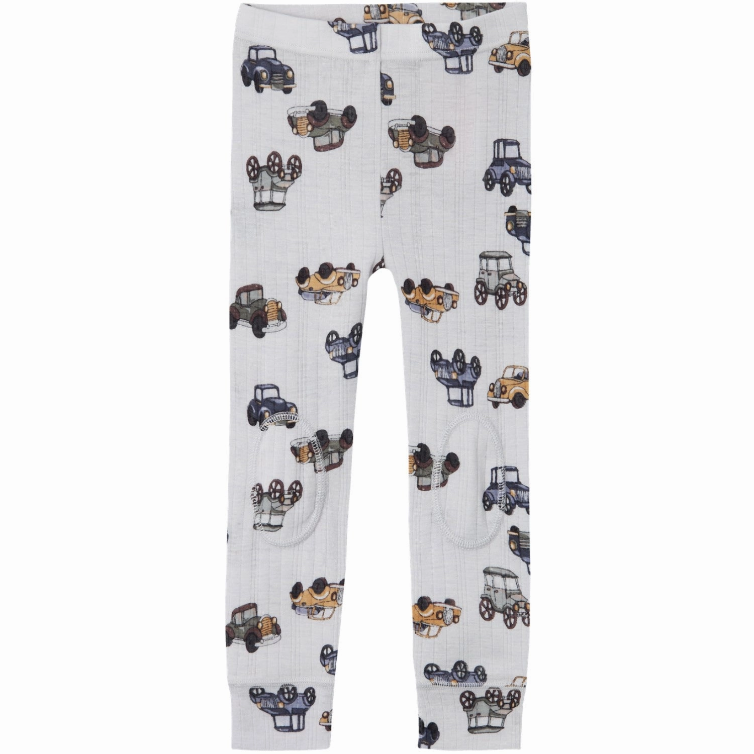 Name It Gray Dawn Wang Wool Needle Long Johns Noos Renowned Retro