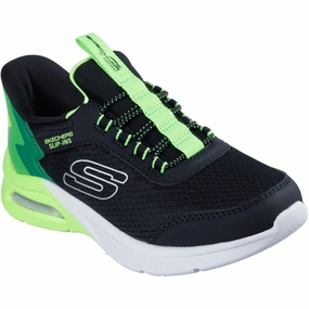 Iconic Brand Skechers Microspec Max - Brisk-Stripe Sneakers Aristocratic