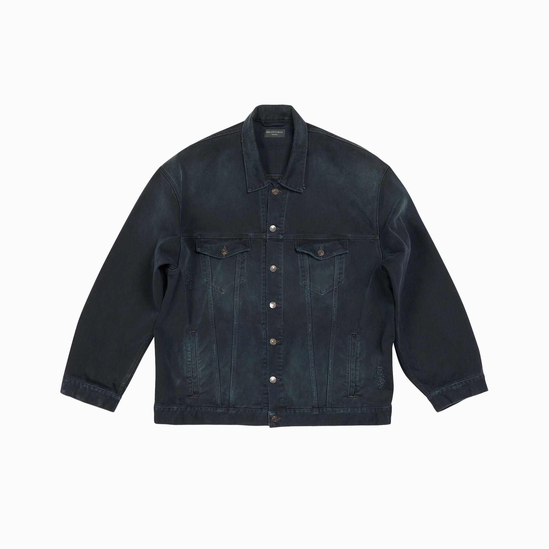 Iconic footwear Balenciaga Hand Drawn BB Jacket Elegant cuts