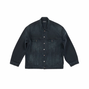 Iconic footwear Balenciaga Hand Drawn BB Jacket Elegant cuts