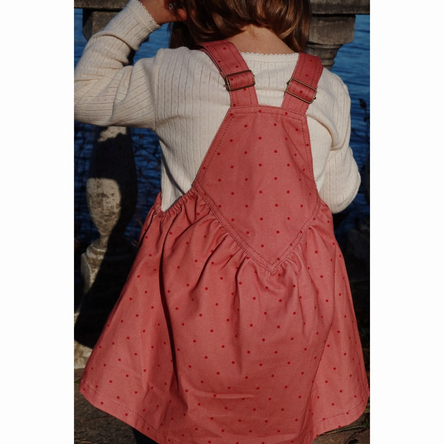 Iconic Konges Sljd Antique White Minnie Blouse Gots
