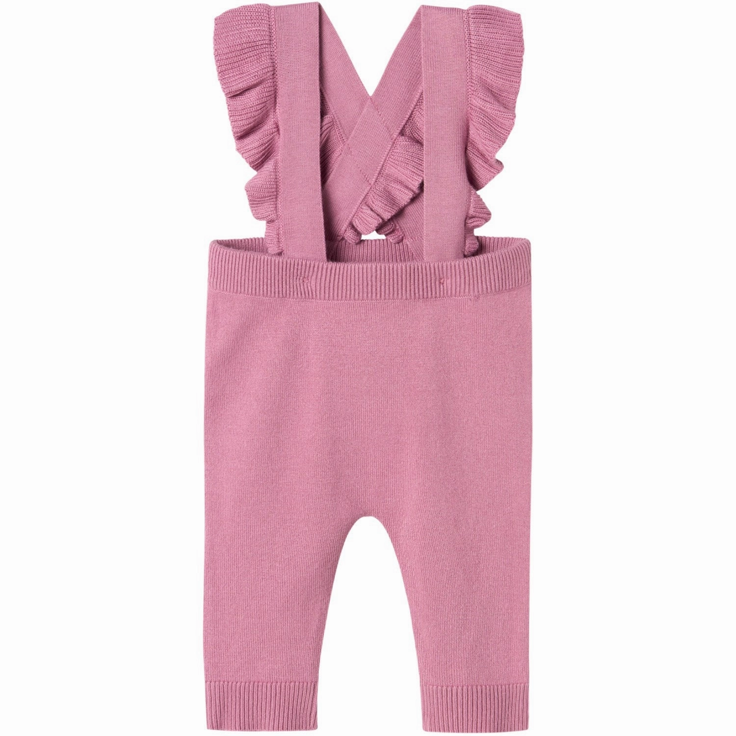 Iconic Name It Mauve Orchid Resimme Knit Overalls Ethical