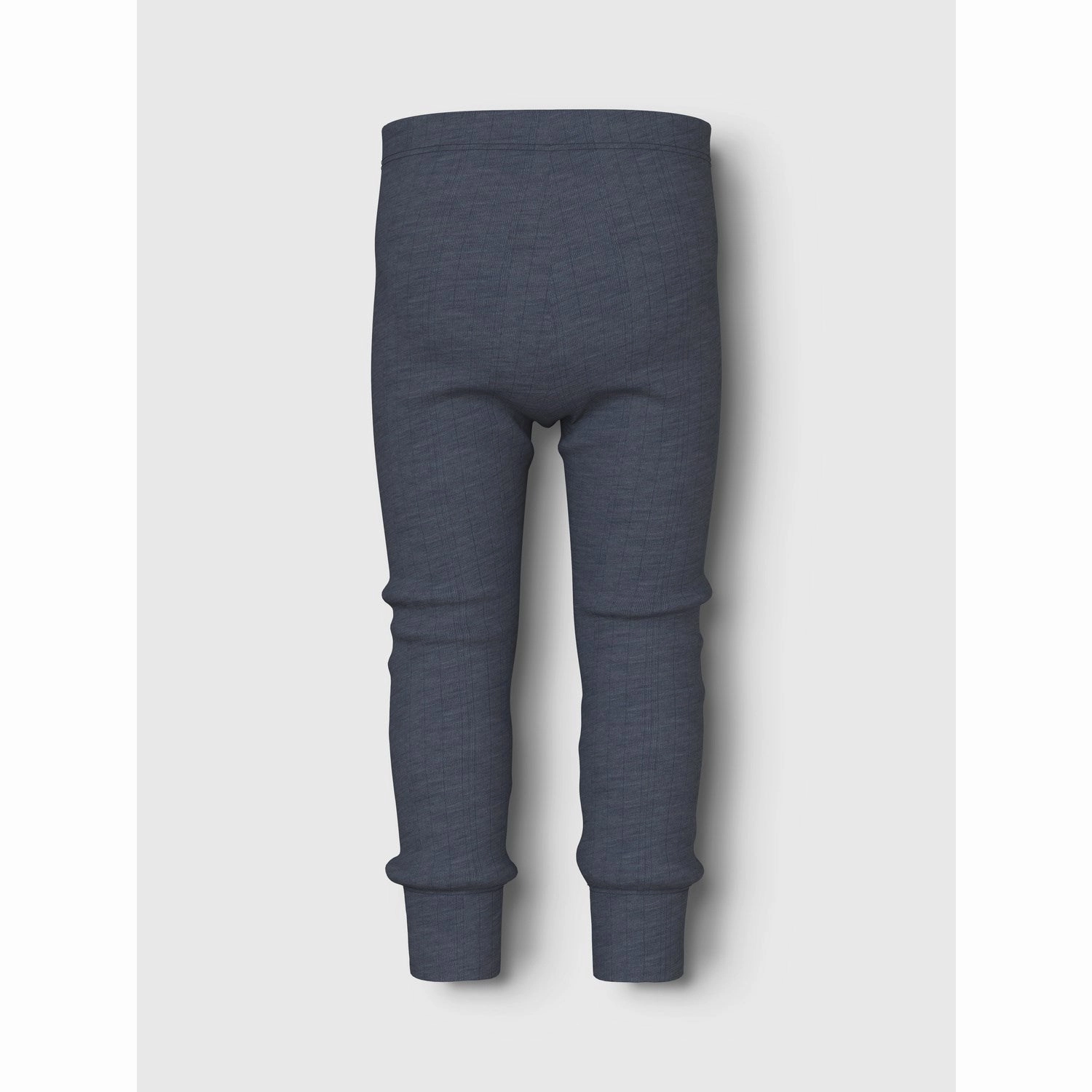 Iconic Name It Ombre Blue Wang Wool Needle Long Johns Solid Noos