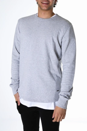 ikea sale Curved Hem Crew Grey Marle sale shoes