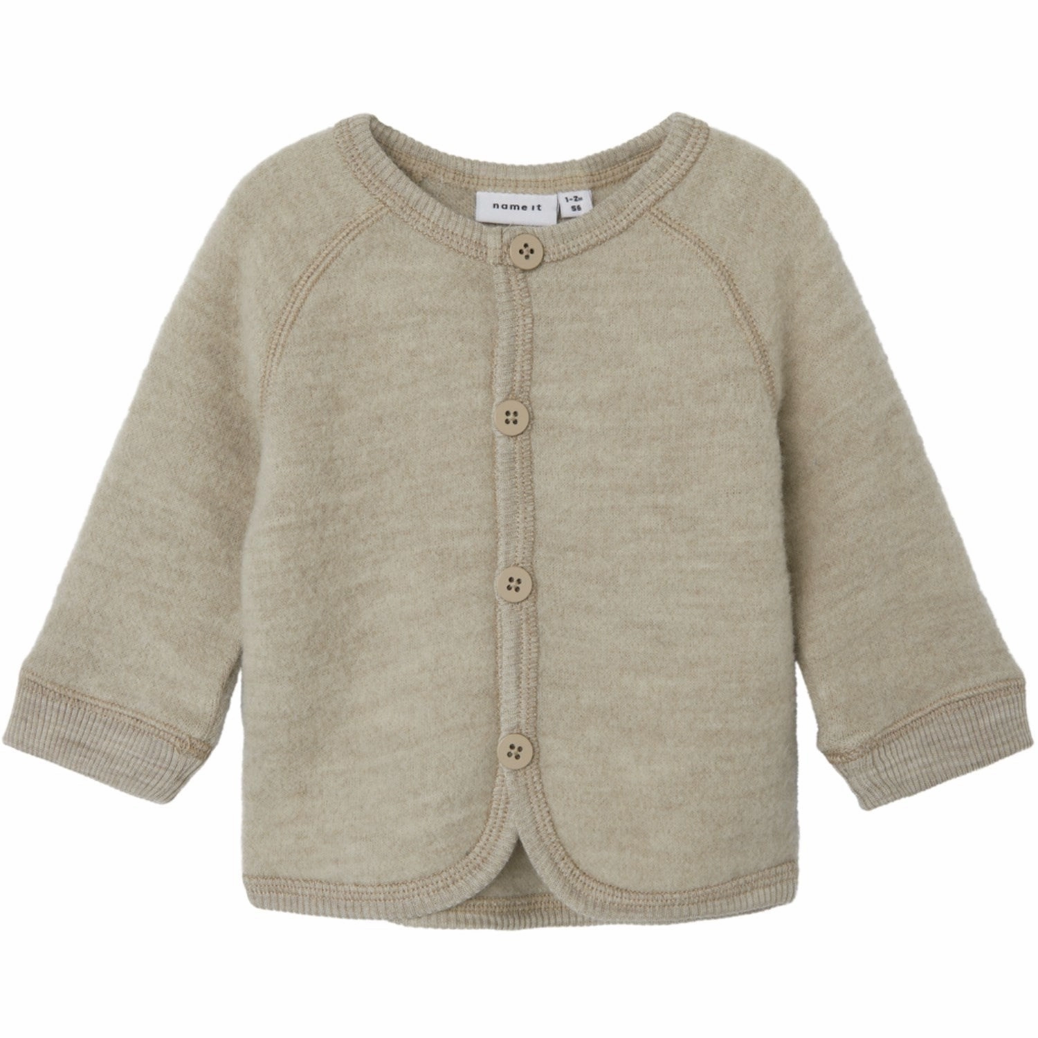 Name It Pure Cashmere Wmino Wool Cardigan Contemporary Revered