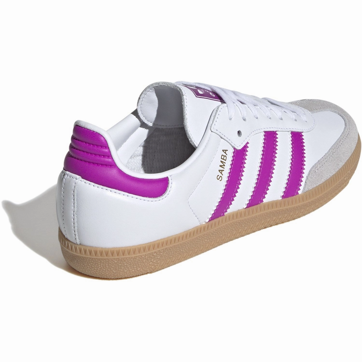 Indoor shoes adidas Originals Ftwwht/Purbur/Gum3 Samba Og J Sneakers