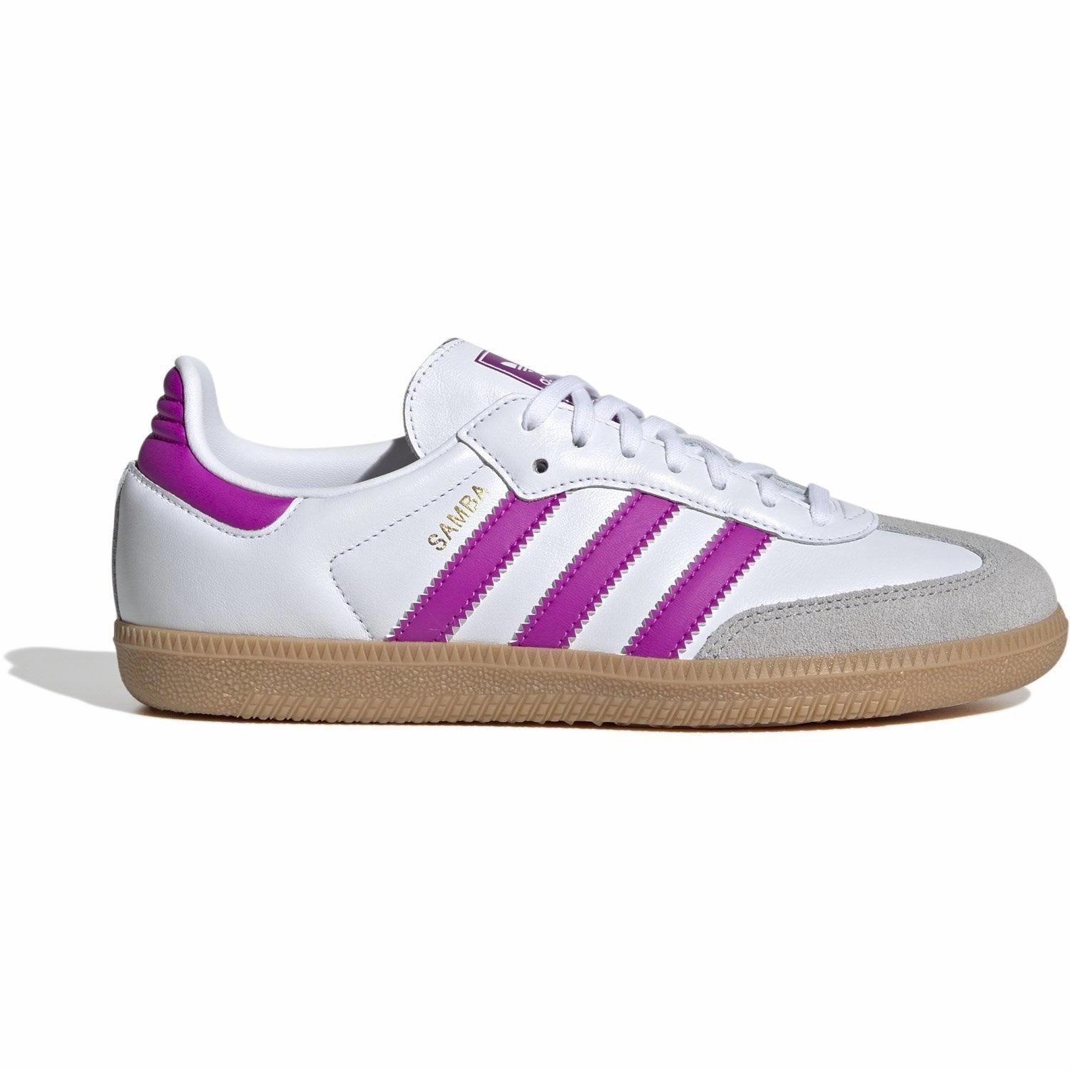 Indoor shoes adidas Originals Ftwwht/Purbur/Gum3 Samba Og J Sneakers Stylish shoes