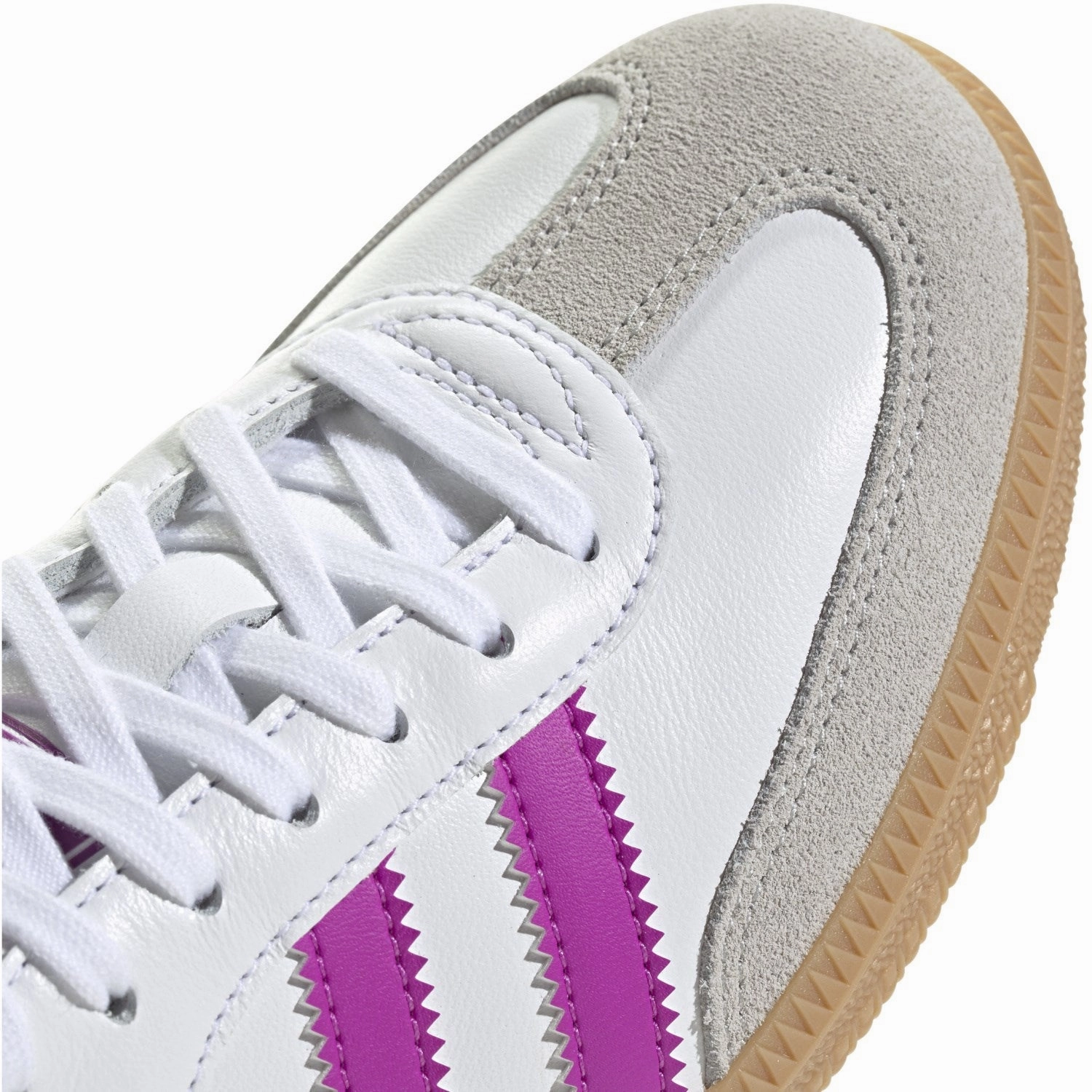 Indoor shoes adidas Originals Ftwwht/Purbur/Gum3 Samba Og J Sneakers