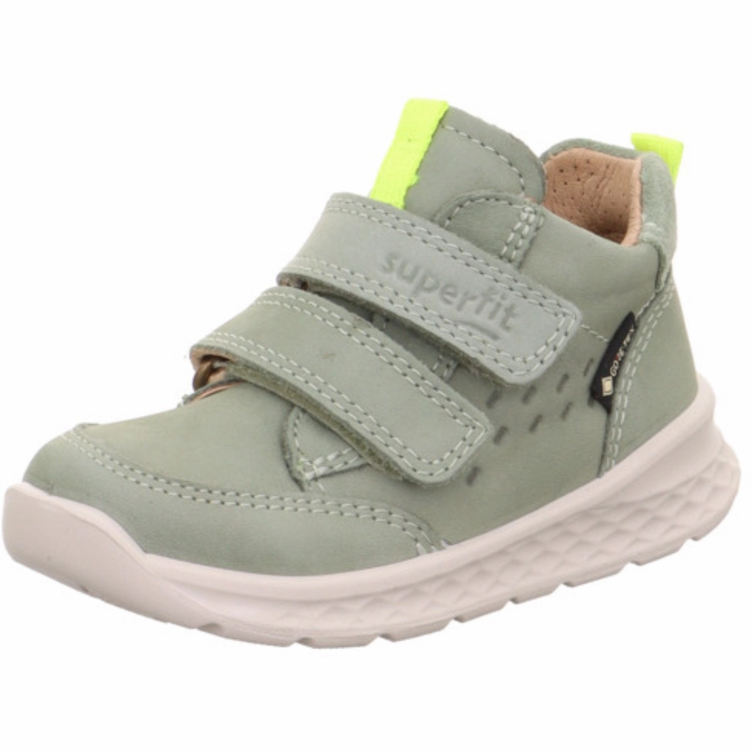 Indoor shoes Superfit Lightgreen/Yellow Breeze Sneakers Water shoes