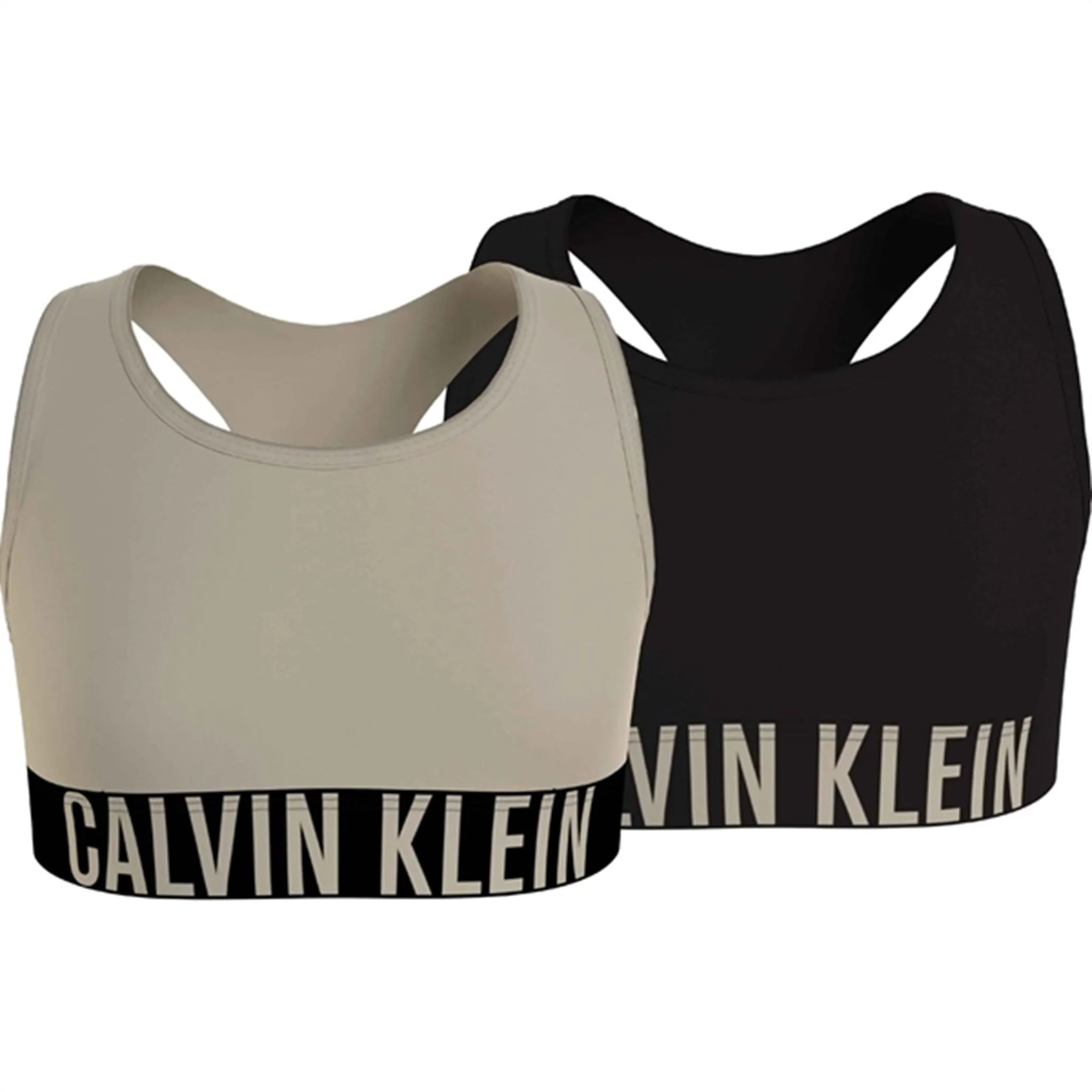 Calvin Klein Bralette 2-Pack Mistybeige/Pvhblack Captivating Sophisticated