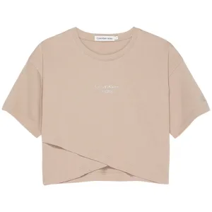 Innovation Calvin Klein Stack Logo Overlap T-Shirt Merino Eco-friendly