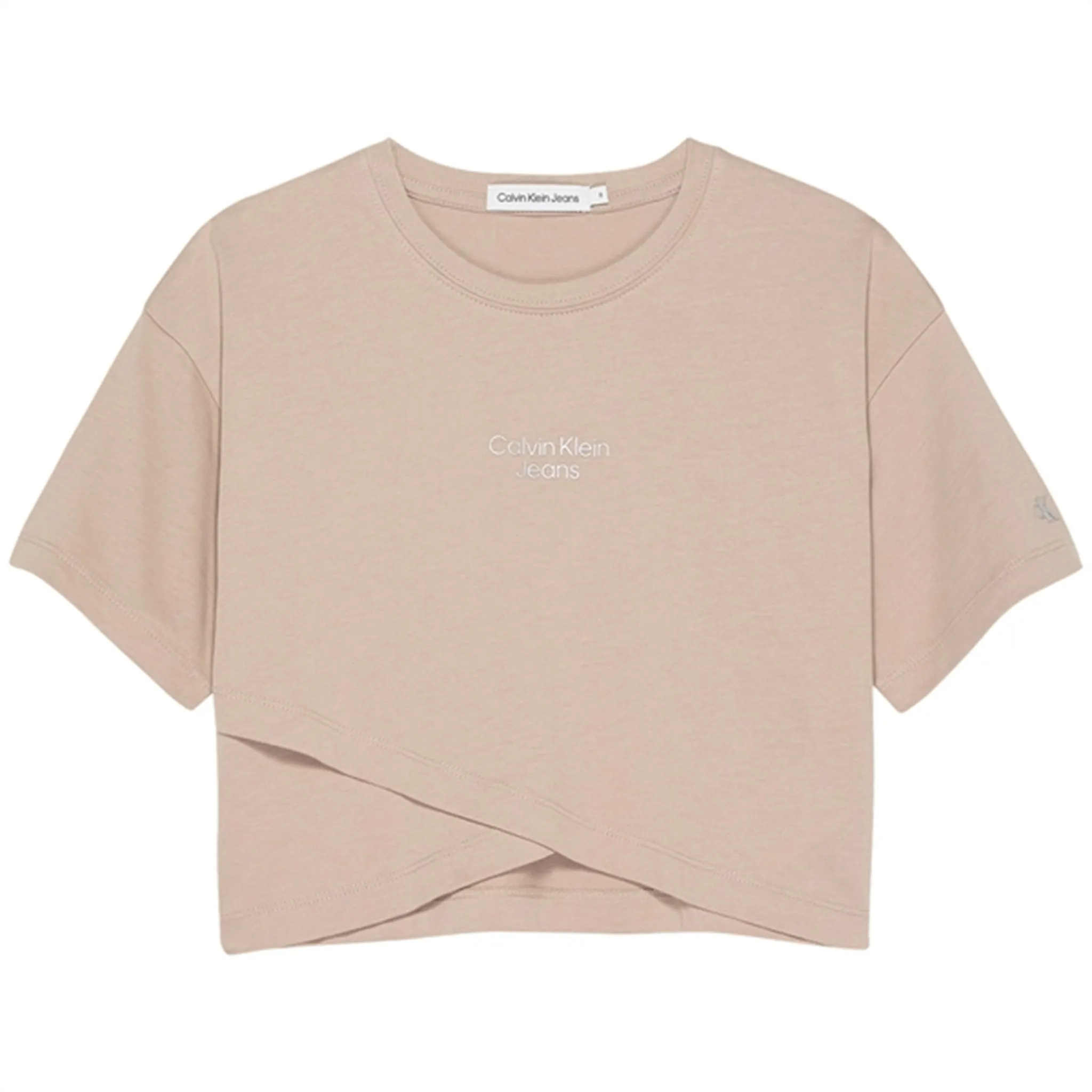 Calvin Klein Stack Logo Overlap T-Shirt Merino Valuable Fashion