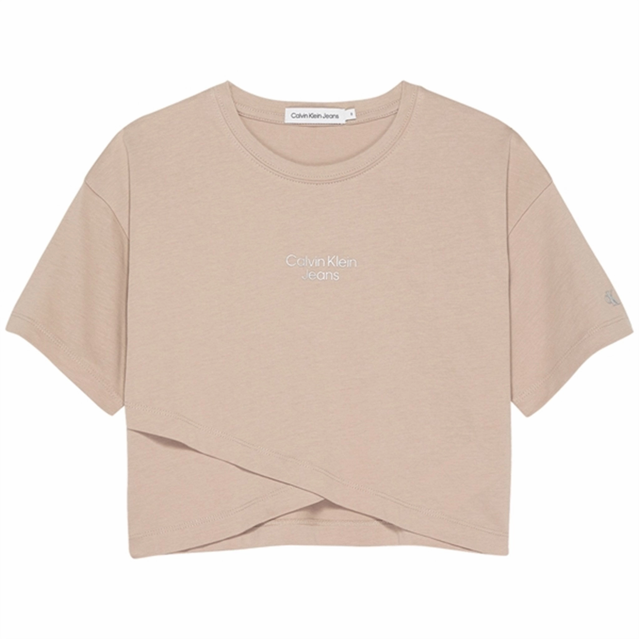 Vintage Calvin Klein Stack Logo Overlap T-Shirt Merino Lavish