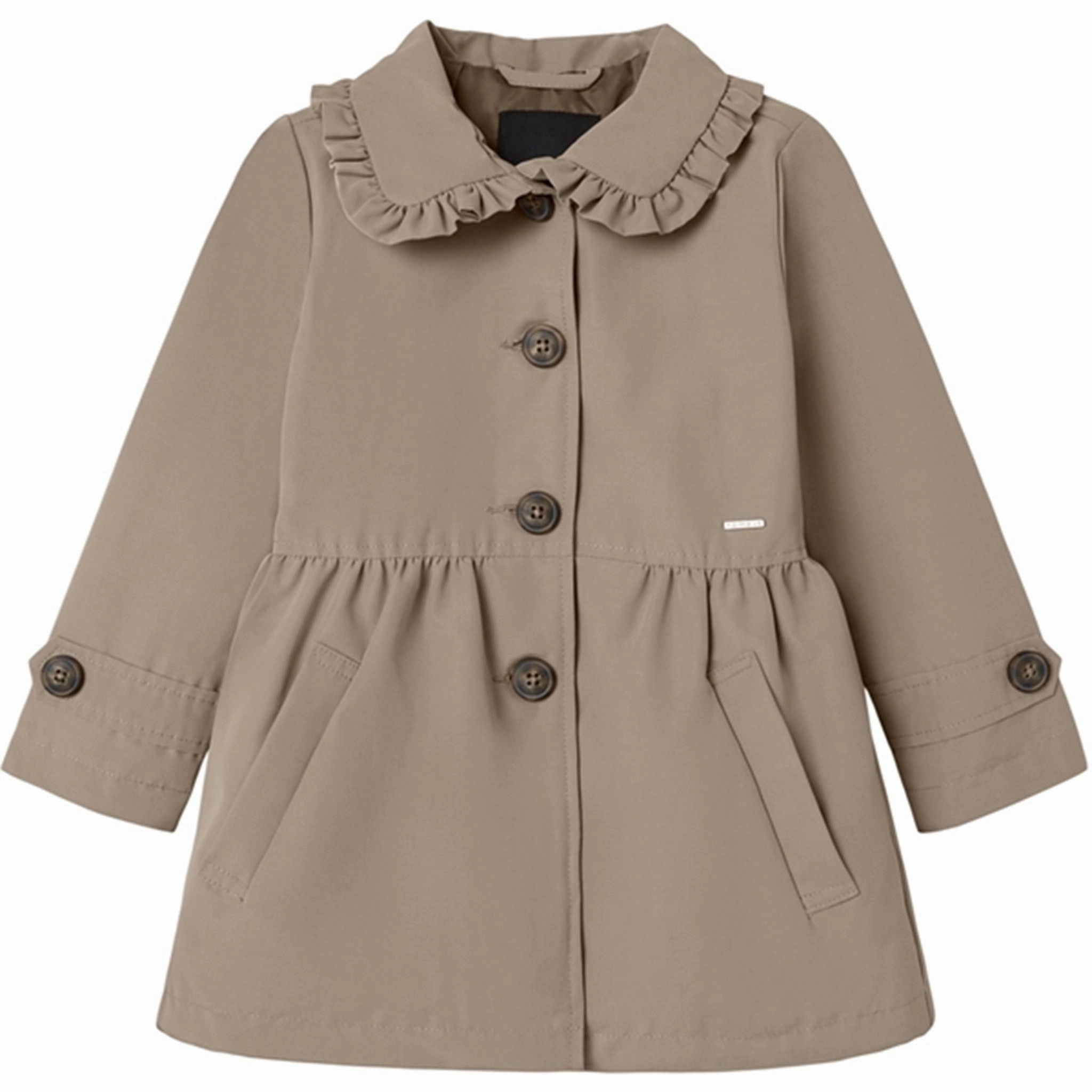 Name it Savannah Tan Madelin Trenchcoat Universal Iconic