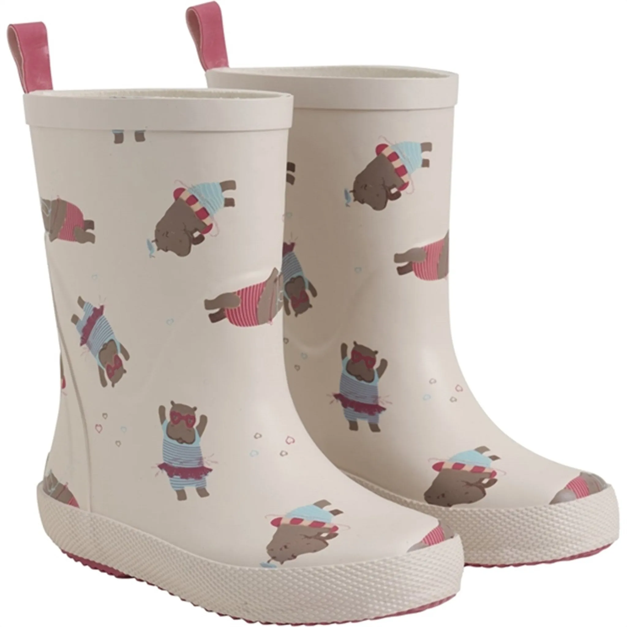 Appealing CeLaVi Rain Boots Aop Warm Taupe Fashion