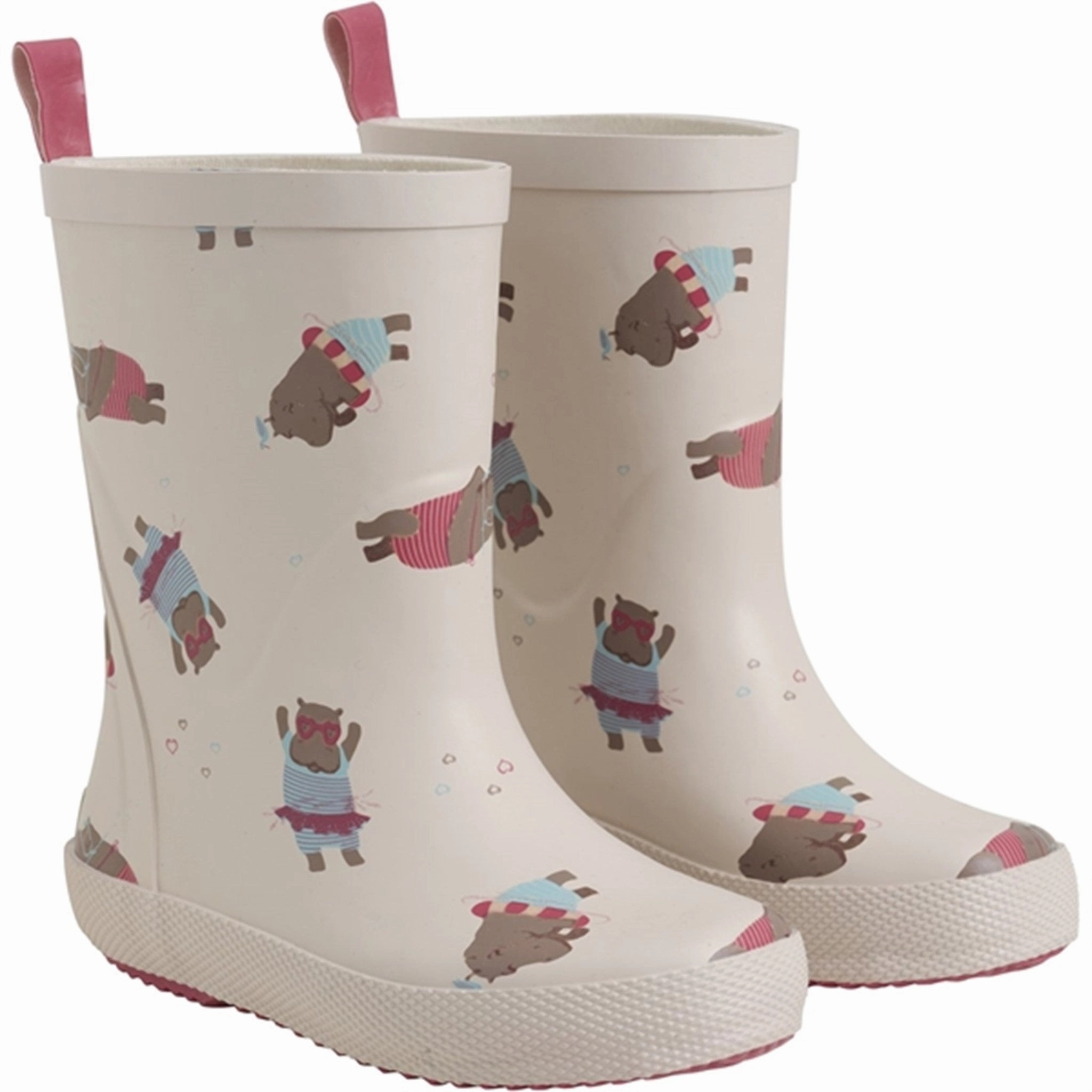 Appealing CeLaVi Rain Boots Aop Warm Taupe Fashion