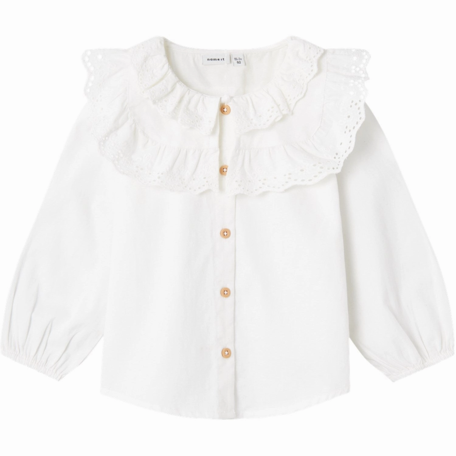 Responsible Name It Bright White Rahilla Shirt Opulent
