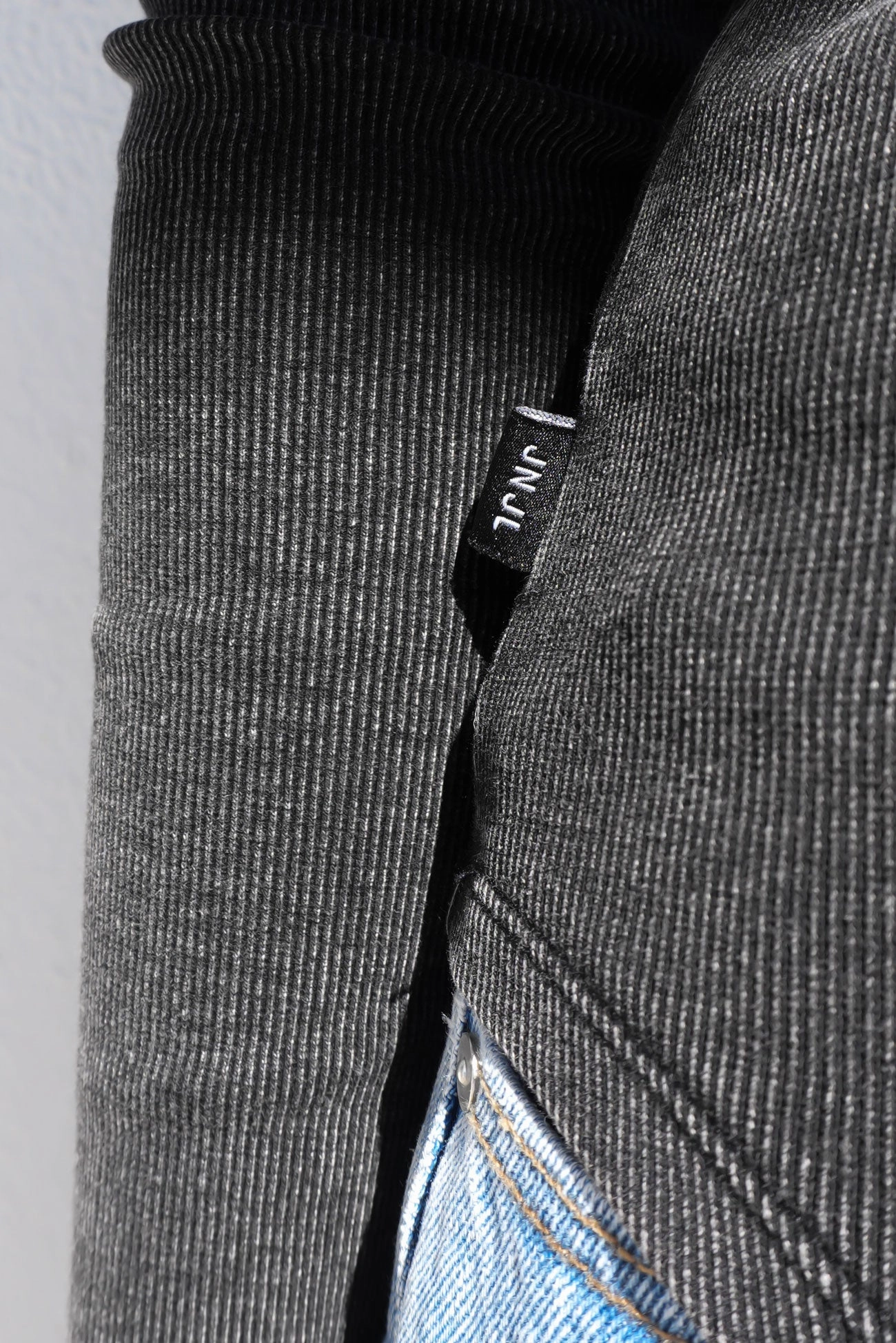 Jace Henley Top Washed Black eid sale