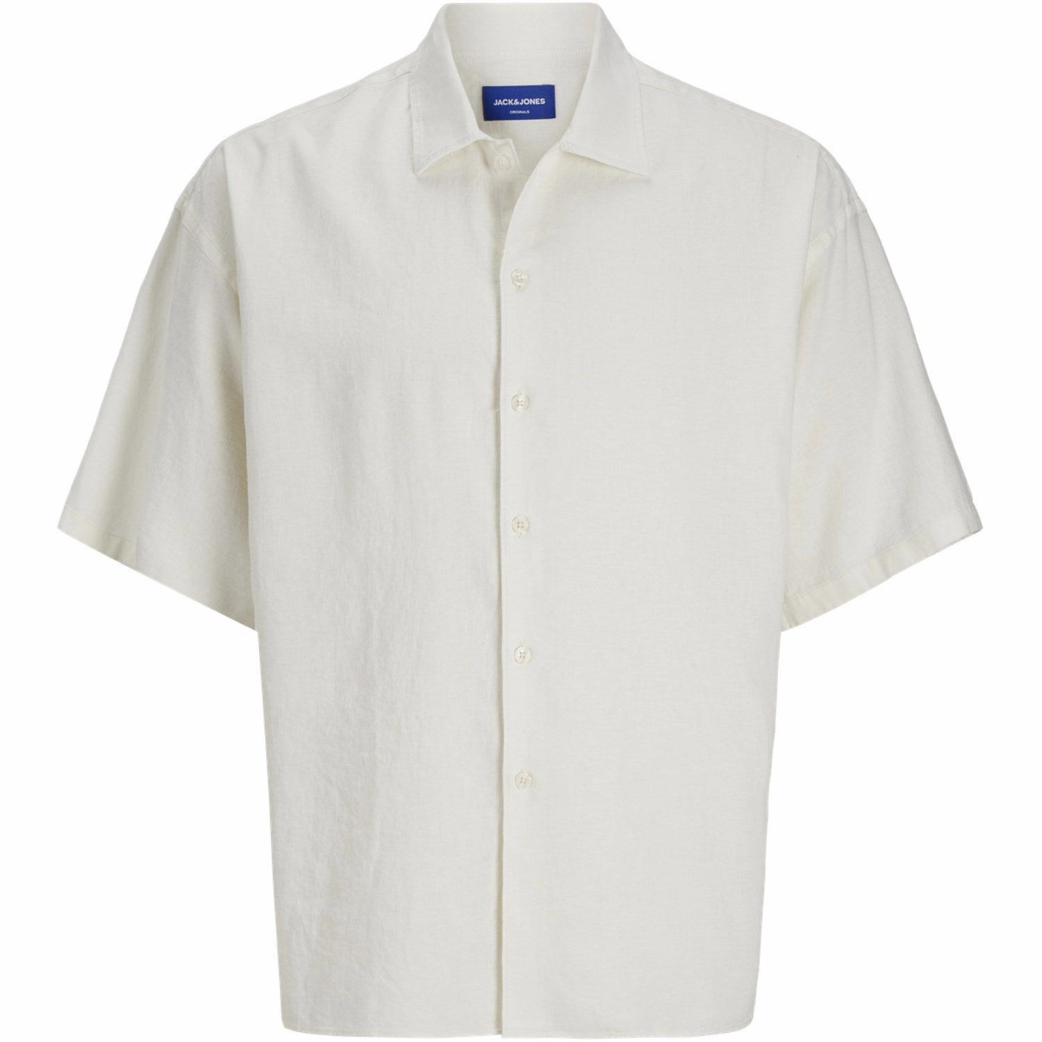 Attractive Jack & Jones Junior Antique White Jorparos Oversized Shirt Ss Jnr Coveted