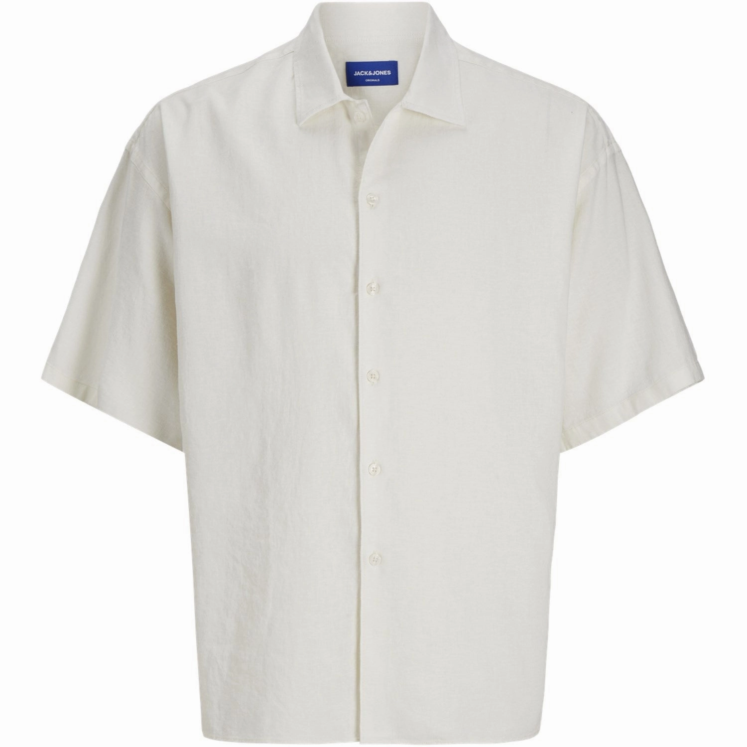 Jack & Jones Junior Antique White Jorparos Oversized Shirt Ss Jnr Excellence Sophisticated