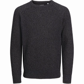 Jack & Jones Junior Asphalt Jones Knit Crew Neck Blouse Enchanting Iconic Brand
