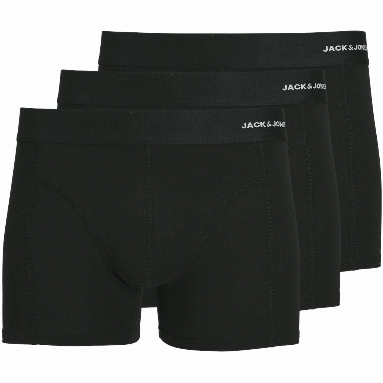 Pioneer Jack & Jones Junior Black Basic Bamboo Boxershorts 3-pack Noos Sustainable