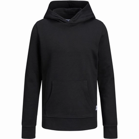 Jack & Jones Junior Black Basic Hoodie Noos Eco-friendly Enchanting