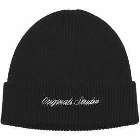 Jack & Jones Junior Black Jacnorrebro Beanie Jnr Luxe Innovator