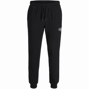 Jack & Jones Junior Black Jpstgordon Makoto Sweat Pants Jnr Heritage Innovation