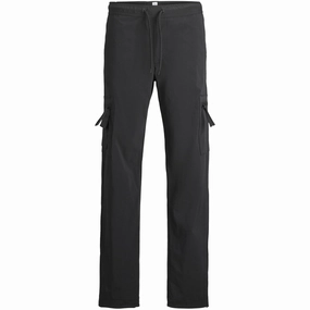 Jack & Jones Junior Black Kane Archer Tech Cargo Pants Majestic Valuable