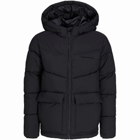 Jack & Jones Junior Black Vesterbro Puffer Jacket Ethereal Craftsmanship
