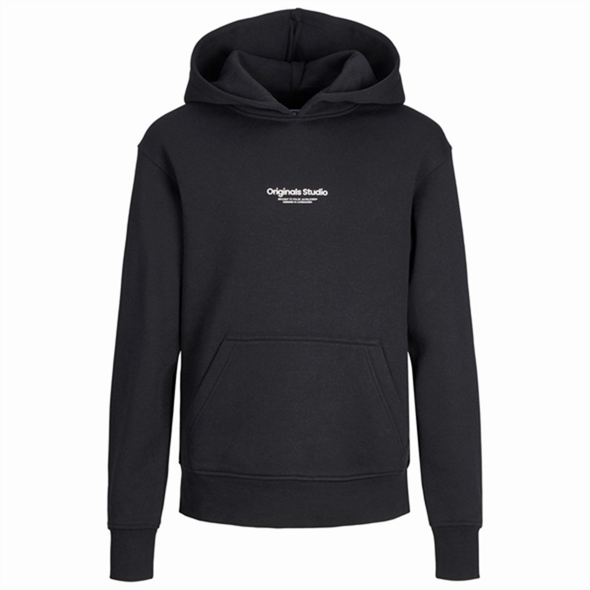 Jack & Jones Junior Black Vesterbro Sweat Hoodie Noos Elite Chic