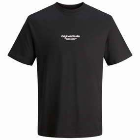 Jack & Jones Junior Black Vesterbro T-Shirt Noos Responsible Inspiring