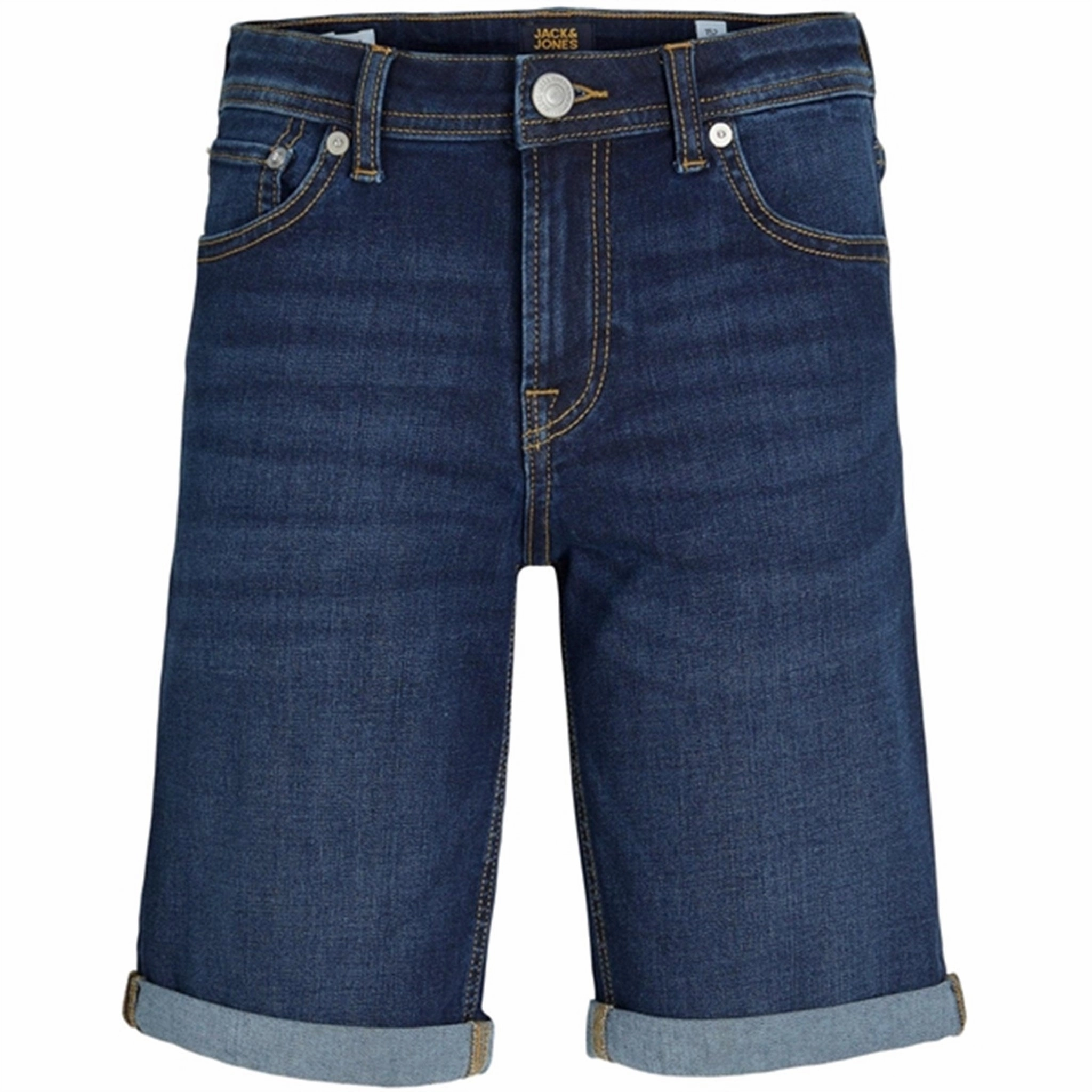 Luxe Jack & Jones Junior Blue Denim Original Rick Shorts 550 Alluring