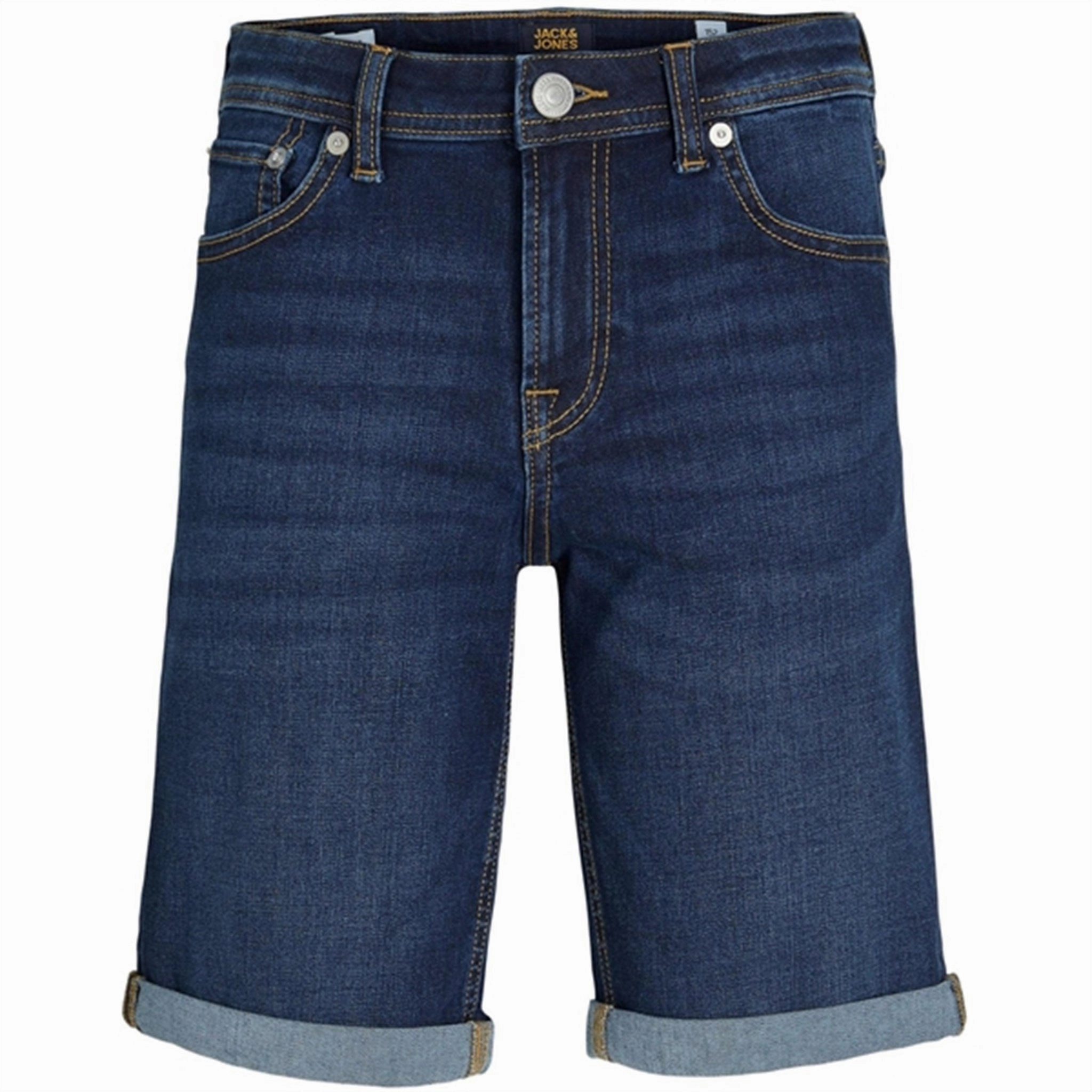Cutting-edge Jack & Jones Junior Blue Denim Original Rick Shorts 550 Responsible