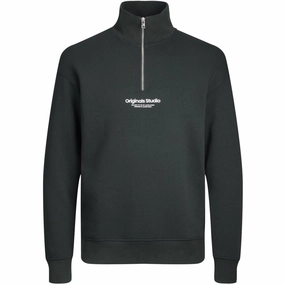 Jack & Jones Junior Forest River Jorvesterbro Sweat Quarter Zip Noos Majestic Luxe